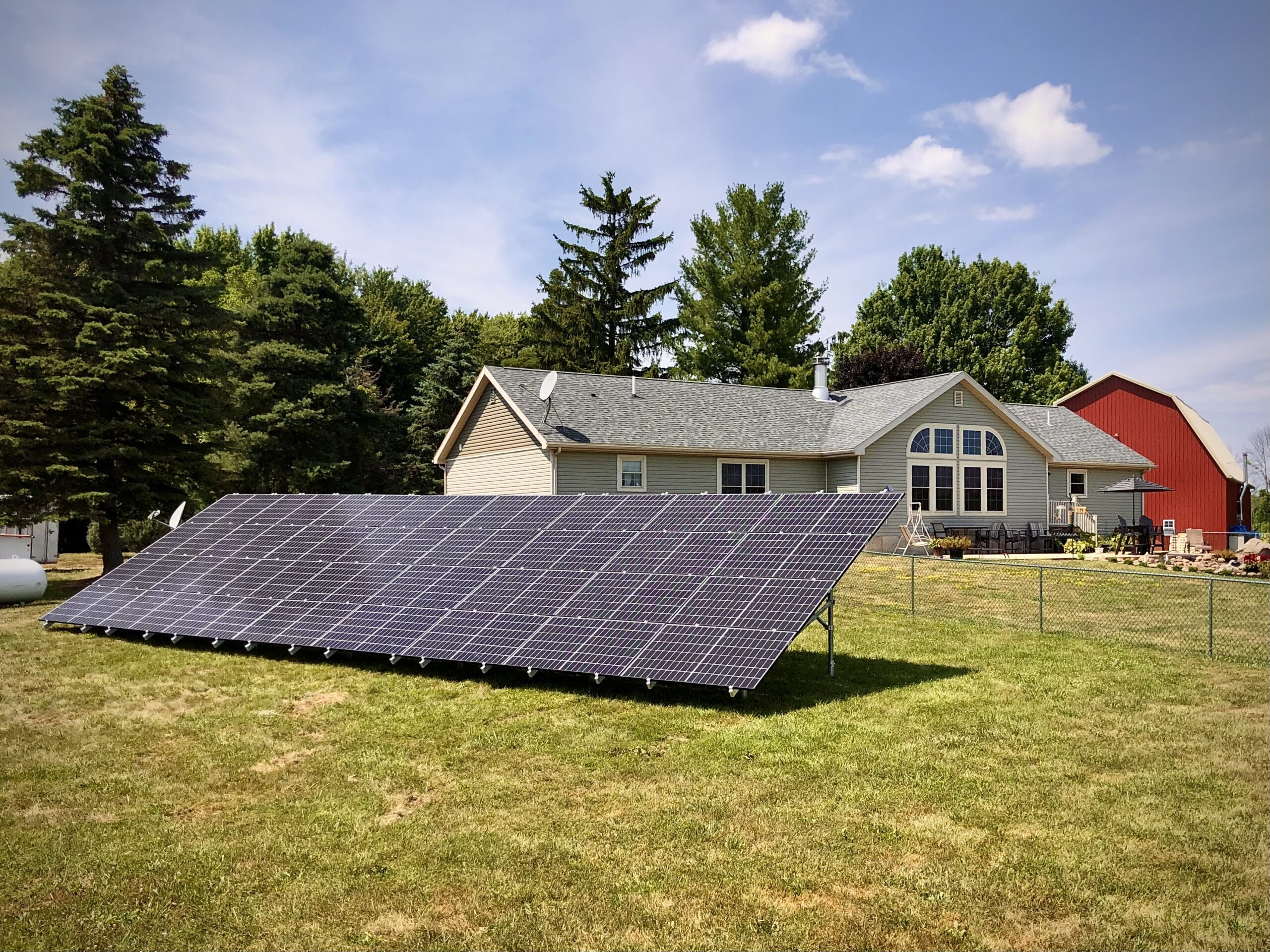 Ground Mount Solar Array in Town of Somerset, NY