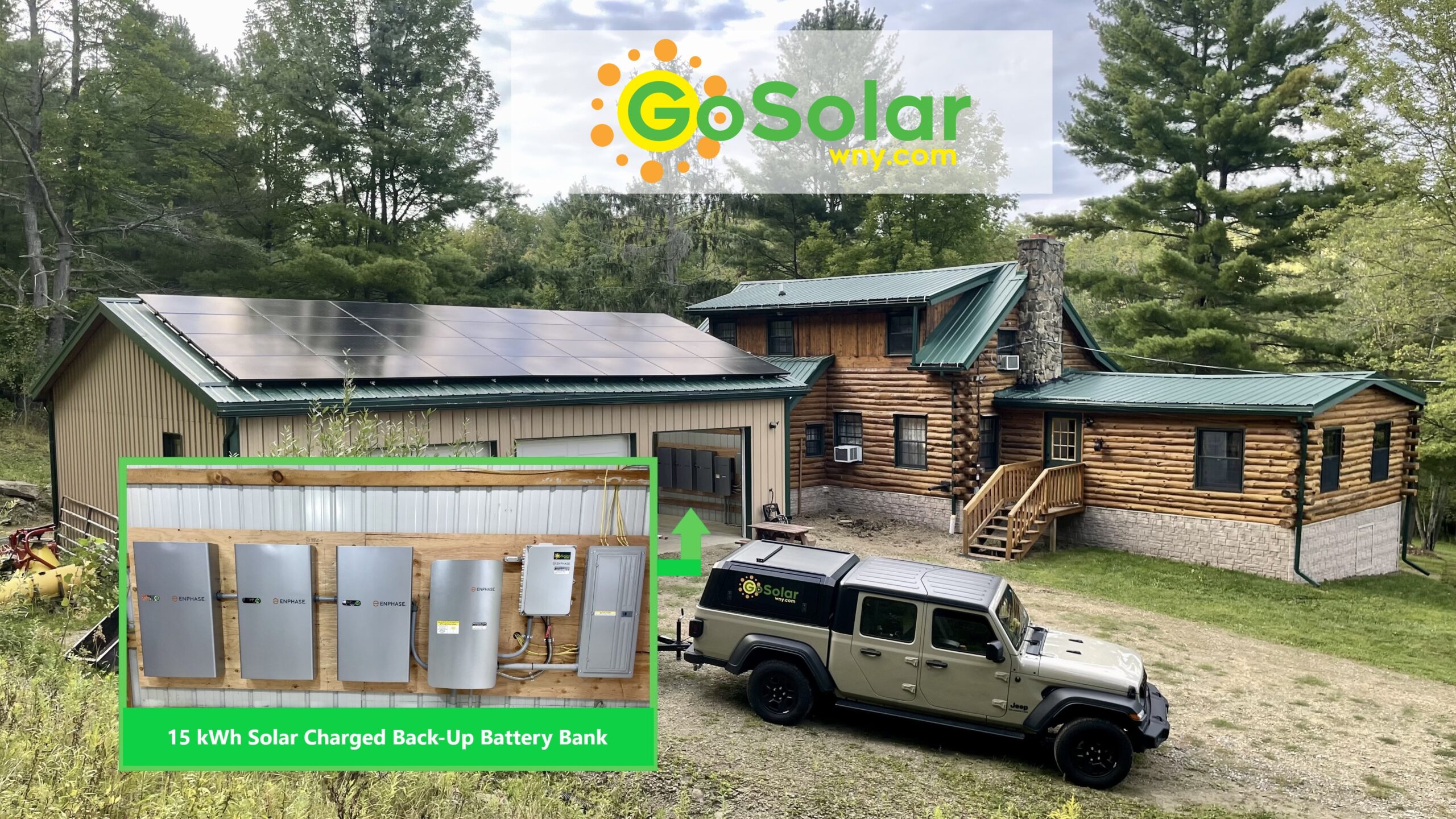 Enphase Battery Storage - GoSolar Buffalo NY